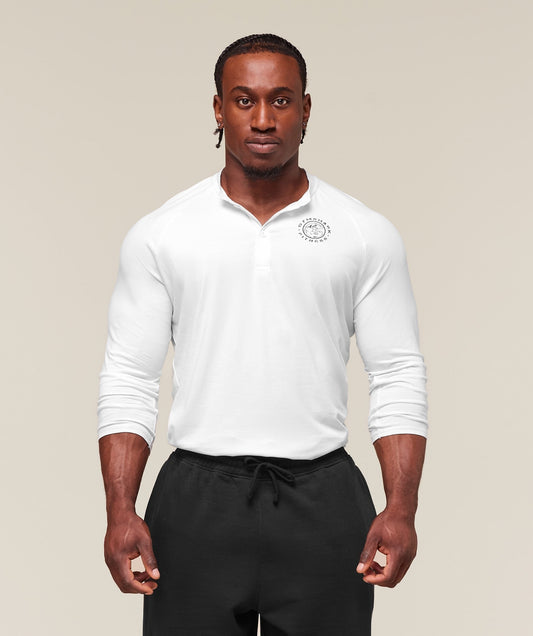 Gymshark Legacy Henley - White