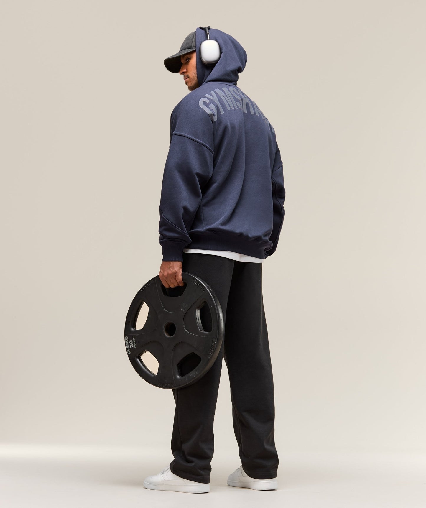 Gymshark Power Hoodie - Heavy Blue