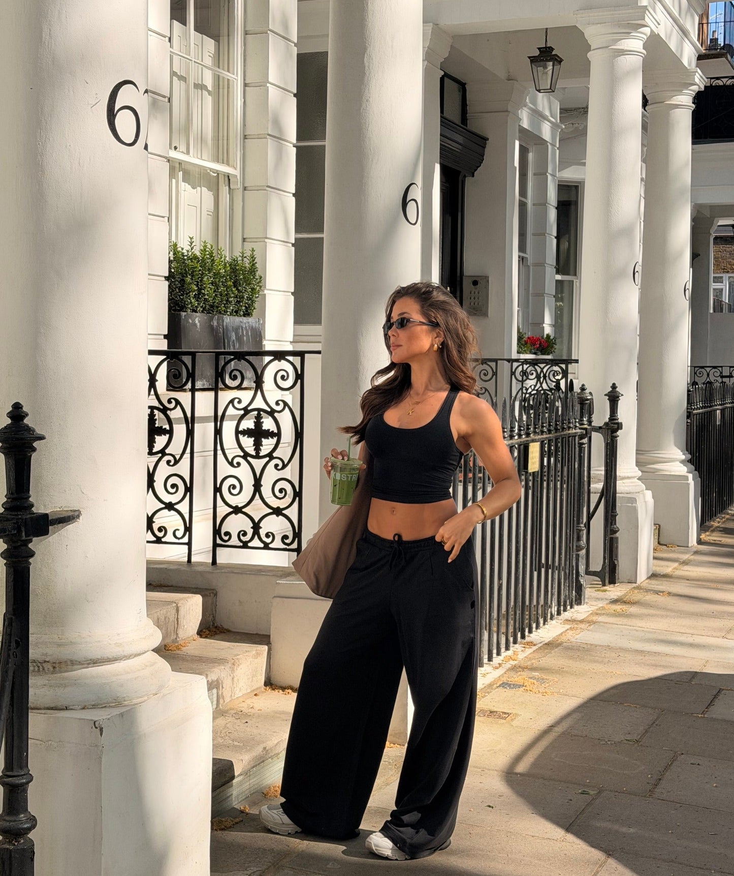 Gymshark Lightweight Wide Leg Pants Regular - Black