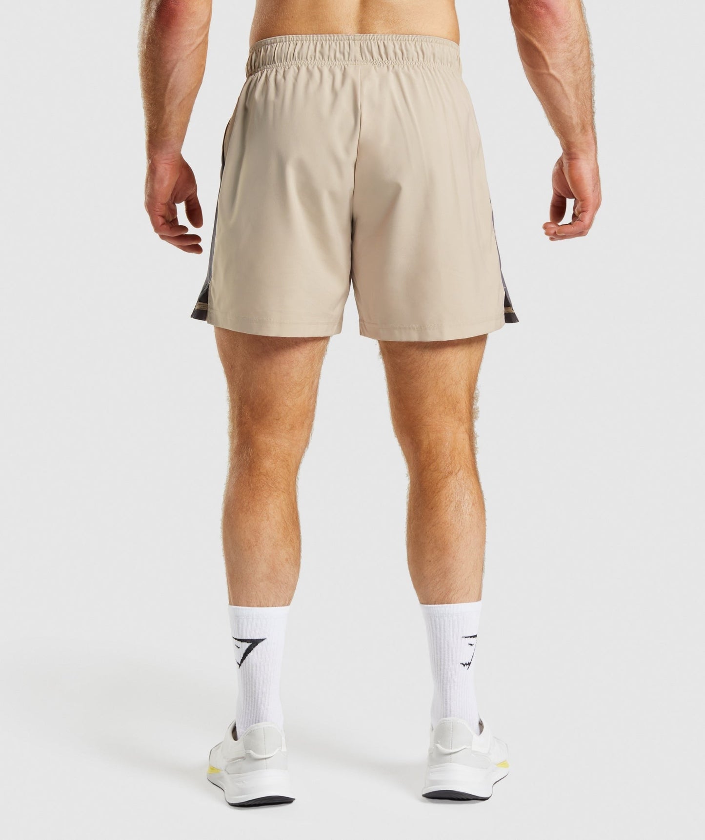 Gymshark Sport 7" Shorts - Toasted Brown/Silhouette Grey