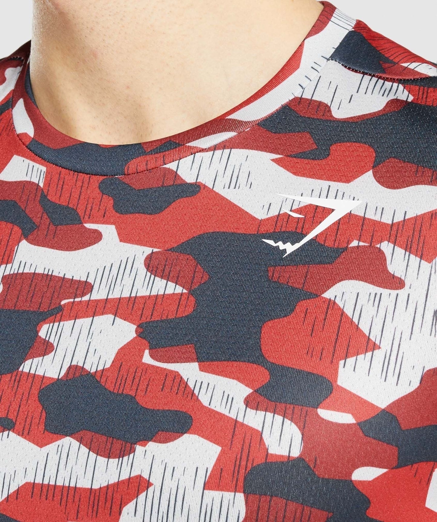 Gymshark Arrival T-Shirt - Red Print
