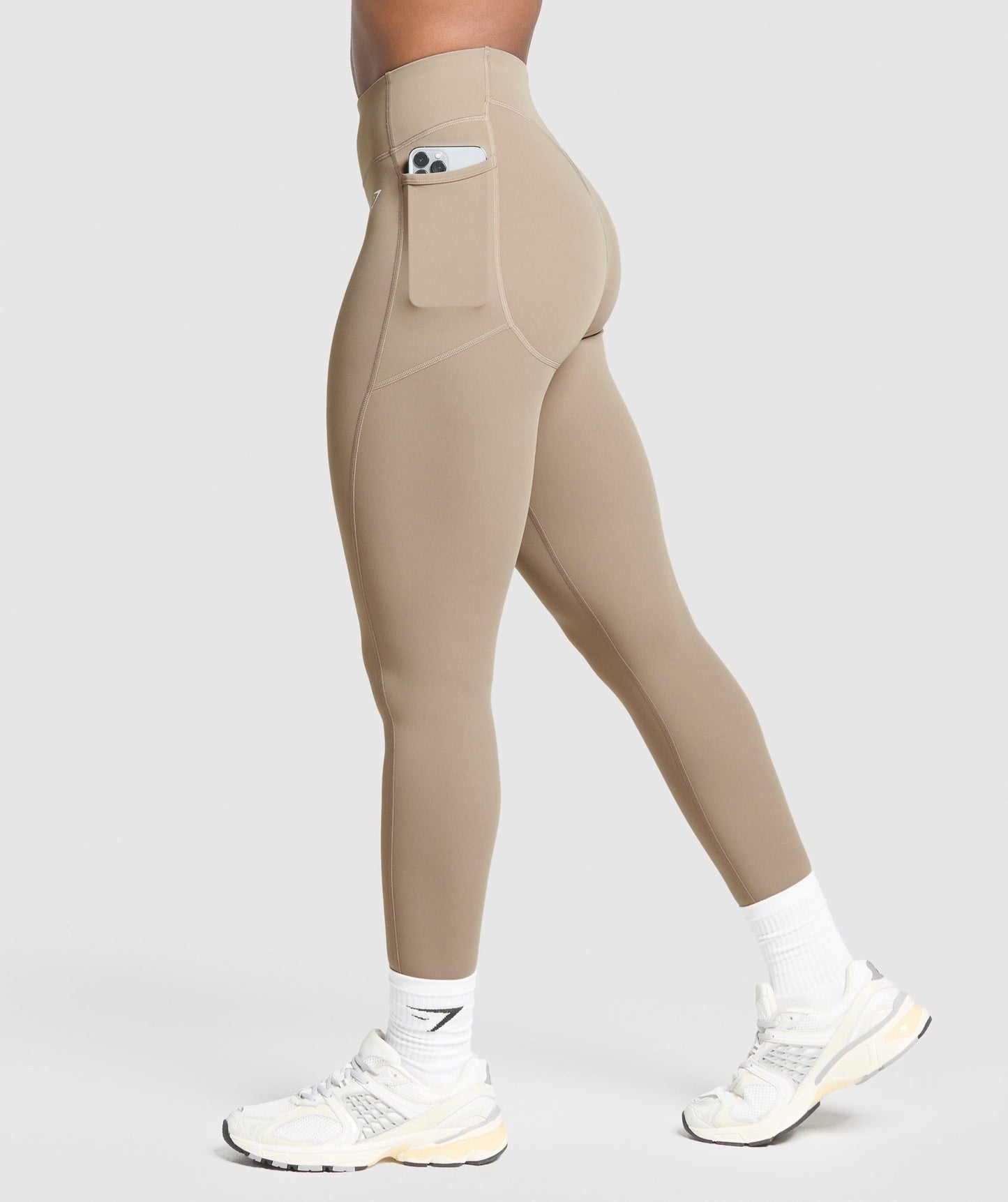 Gymshark Lifting Pocket Leggings - Lifestyle Brown