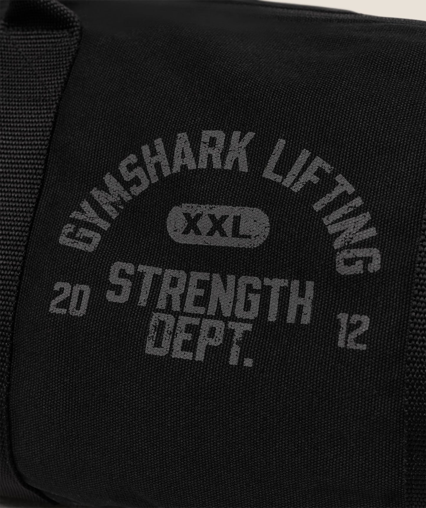 Gymshark Strength Dept Mini Canvas Duffle Bag - Black