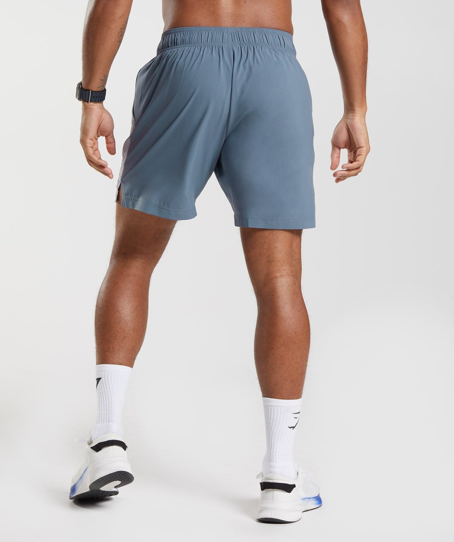 Gymshark Sport 7" Shorts - Evening Blue/Drift Grey