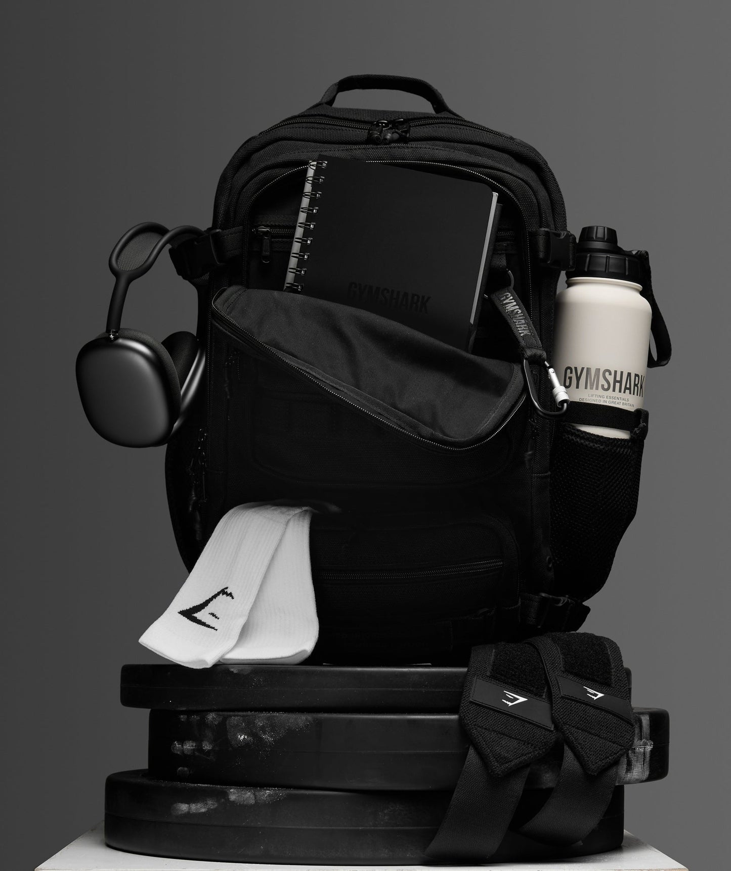 Gymshark Founders Tactical Backpack - Black