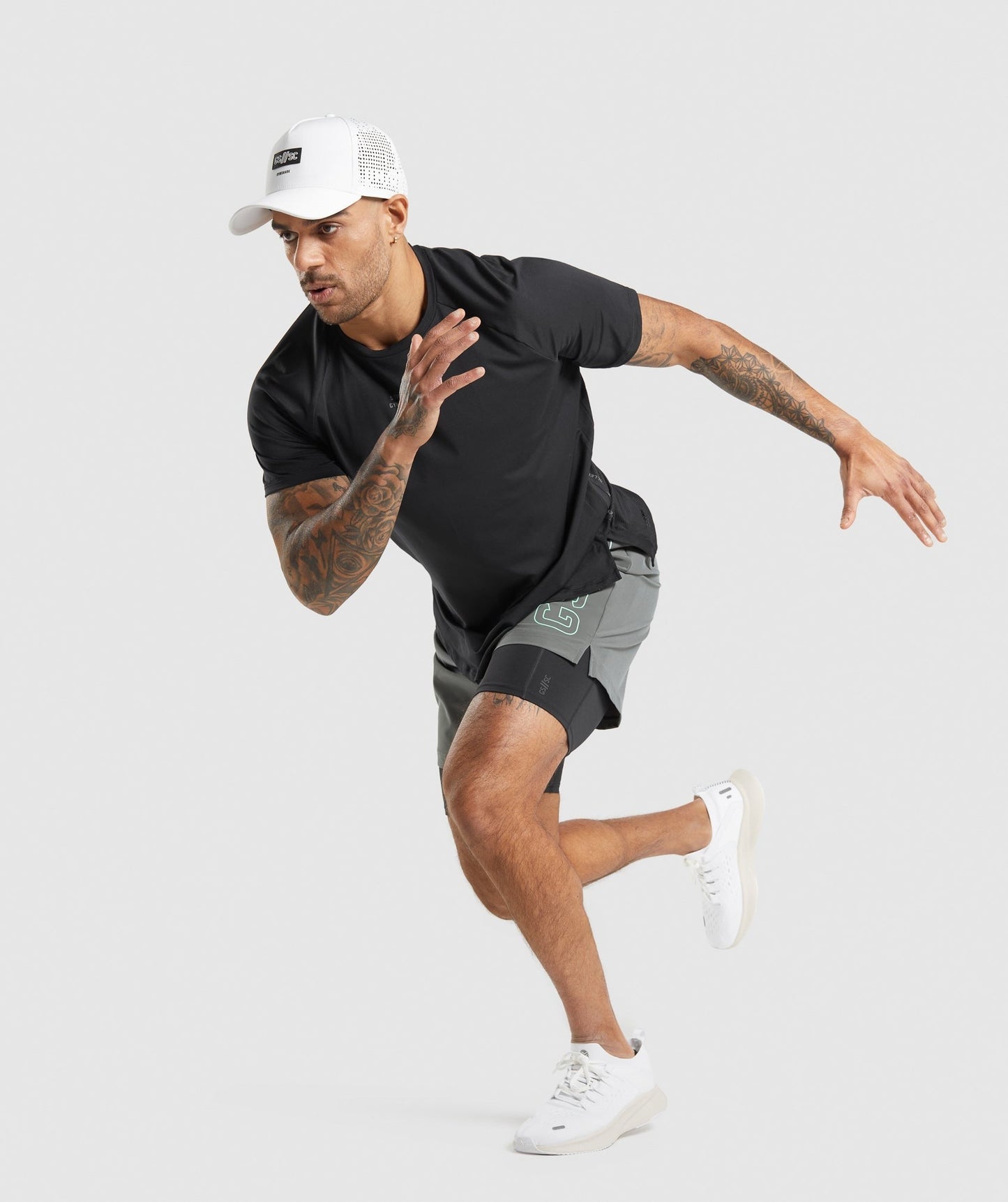 Gymshark //Steve Cook T-Shirt - Black