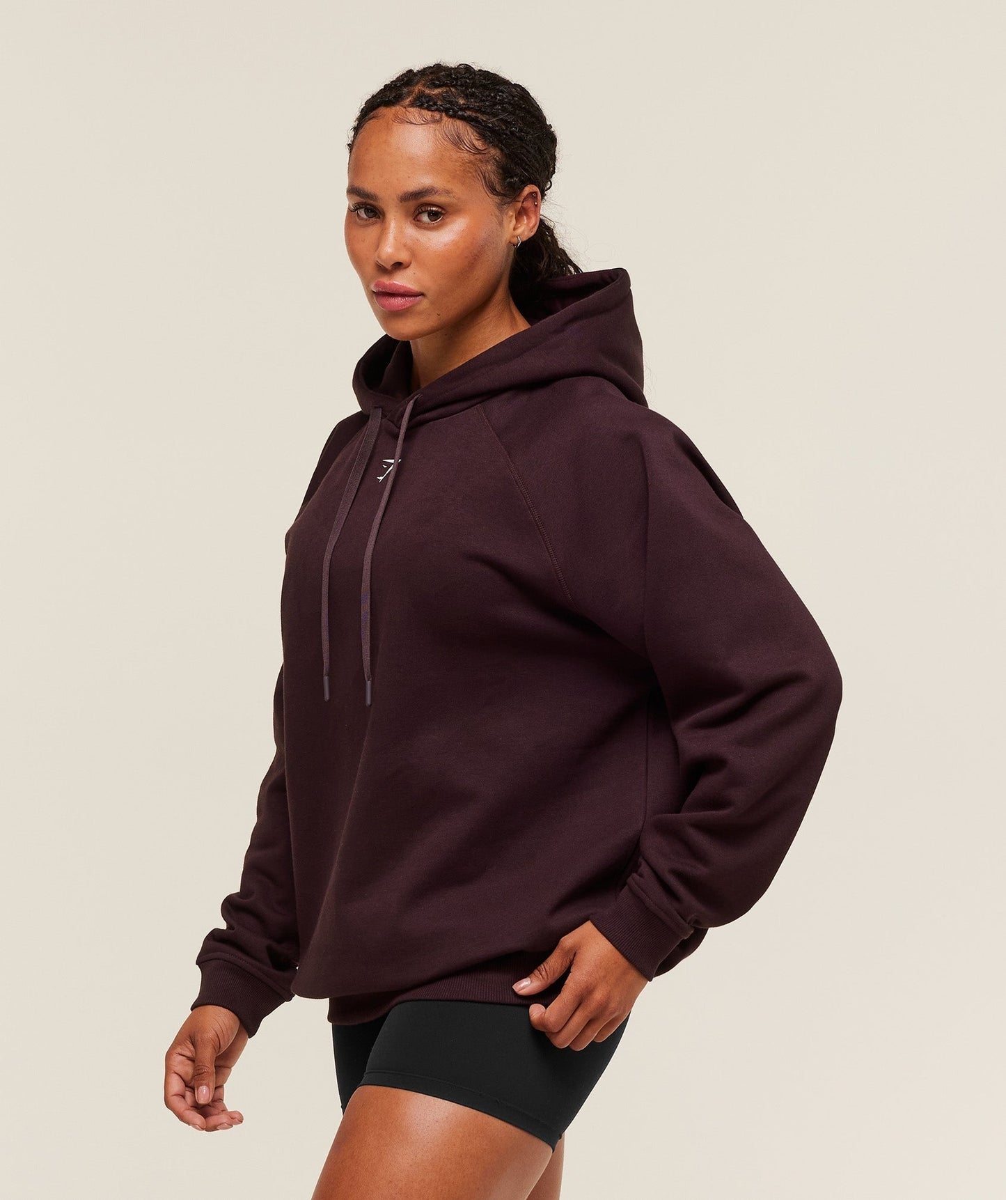 Gymshark Strength Department Oversized Hoodie - Cherry Purple