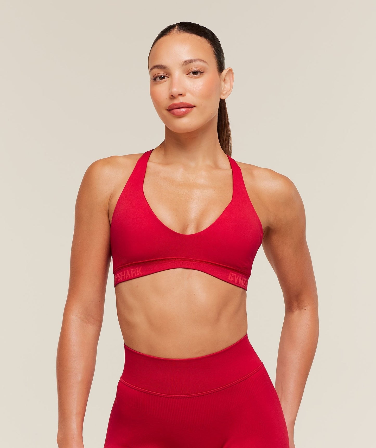 Gymshark Flex V4 Sports Bra - Carmine Red