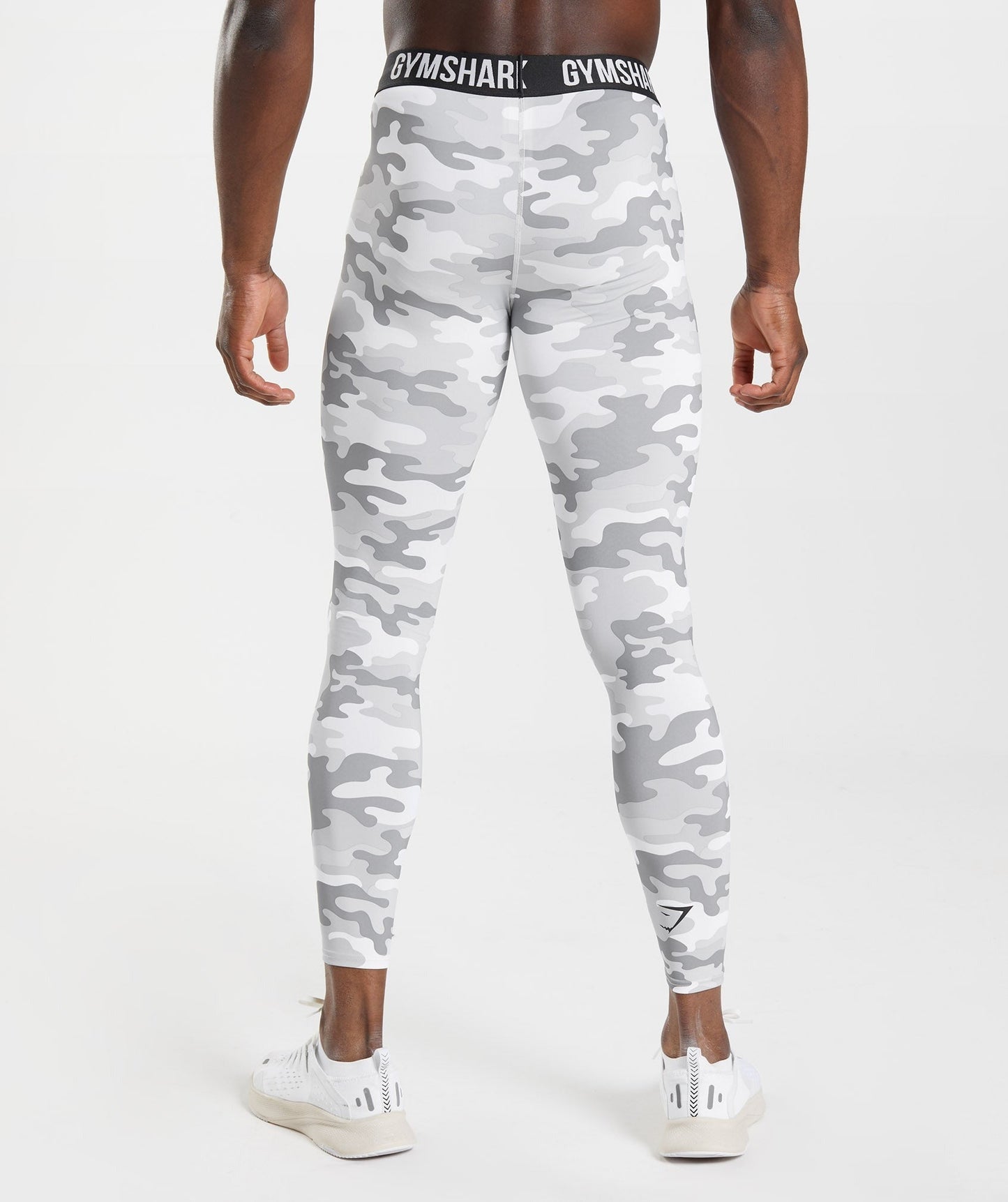 Gymshark Element Baselayer Leggings - Light Grey Print