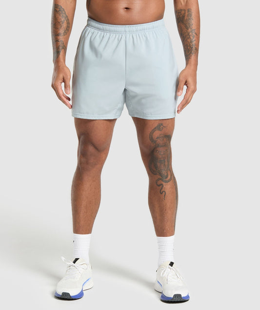Gymshark Arrival 5" Shorts - Cool Blue