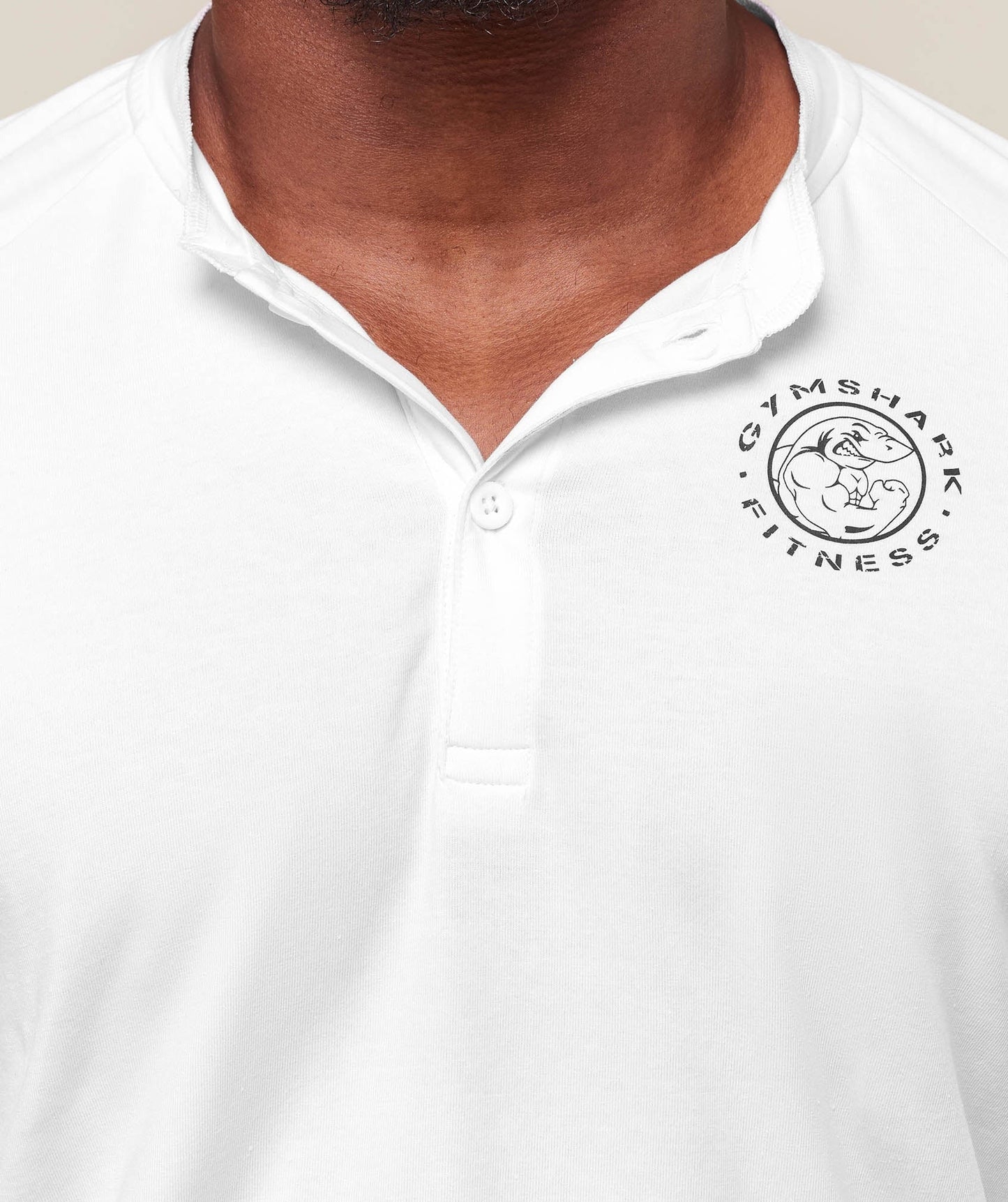 Gymshark Legacy Henley - White