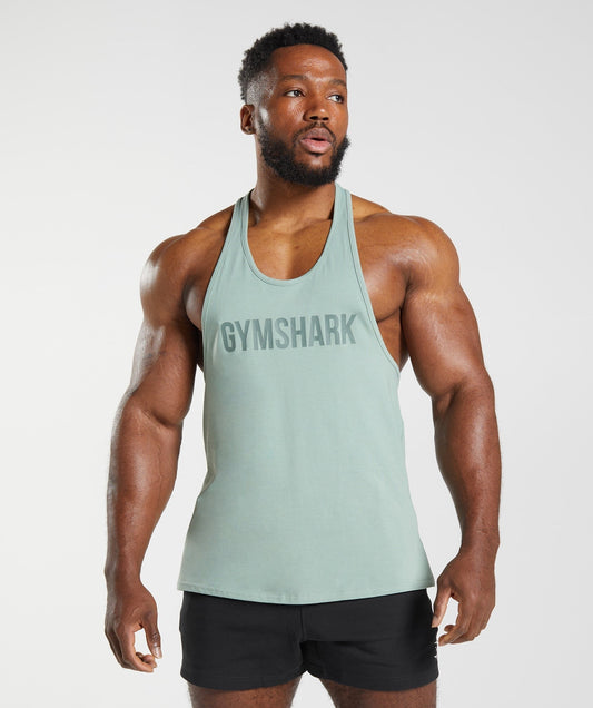 Gymshark Apollo Stringer - Desert Sage Green