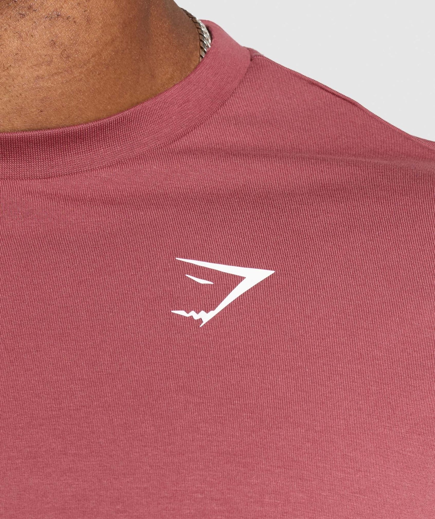 Gymshark Essential Oversized T-Shirt - Washed Berry Pink