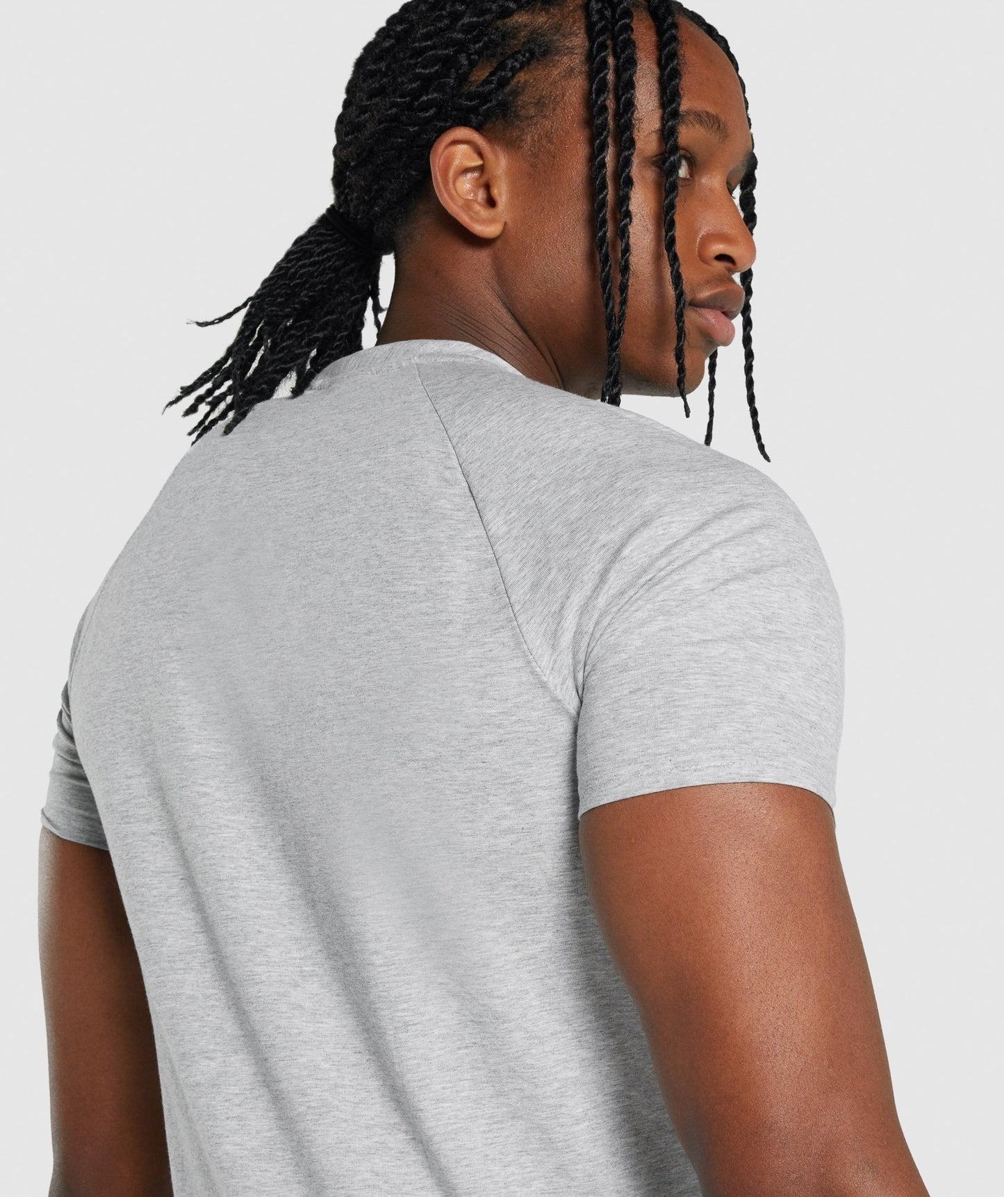 Gymshark Critical 2.0 T-Shirt - Light Grey Marl
