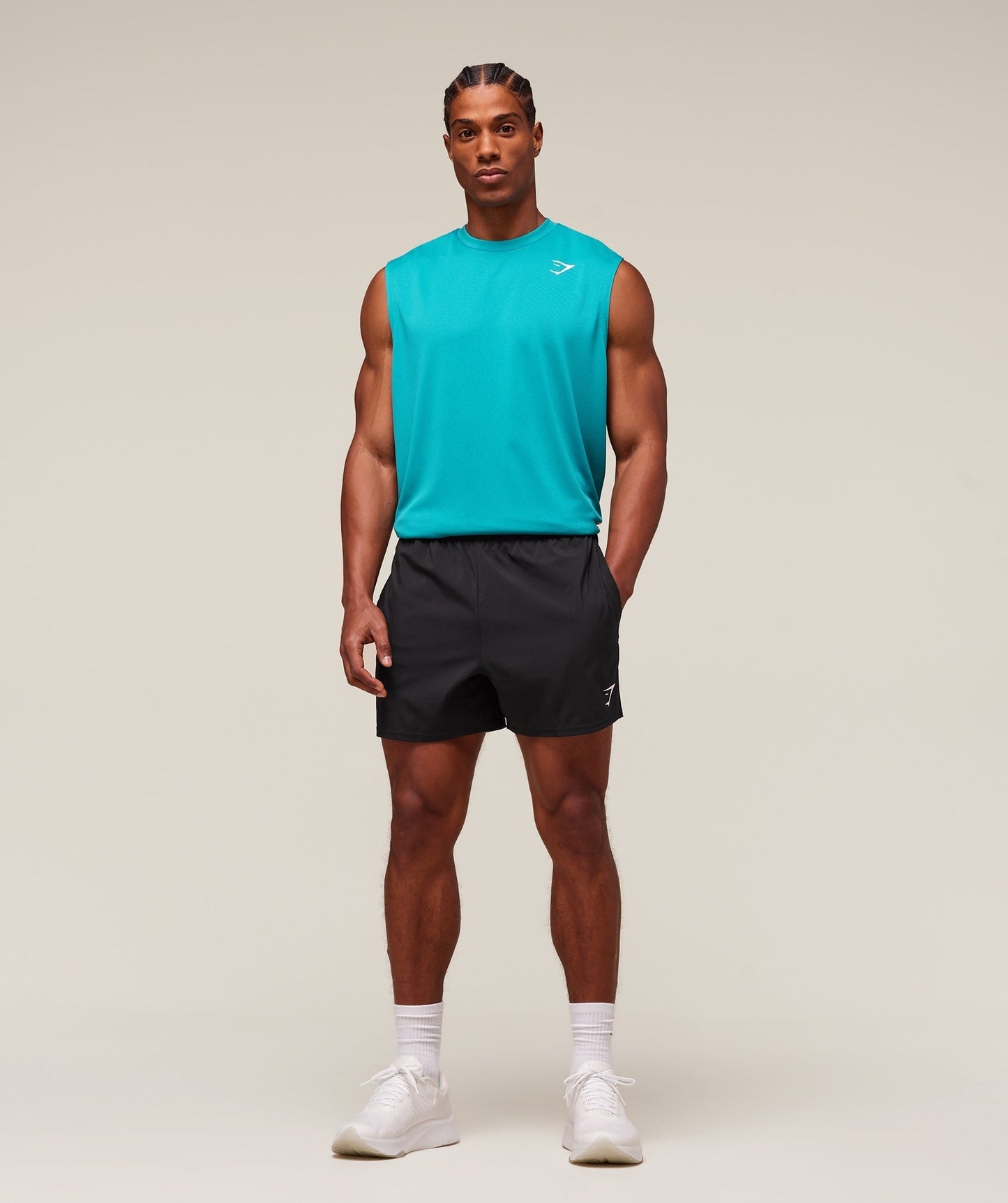 Gymshark Arrival Oversized Tank - Jewel Teal