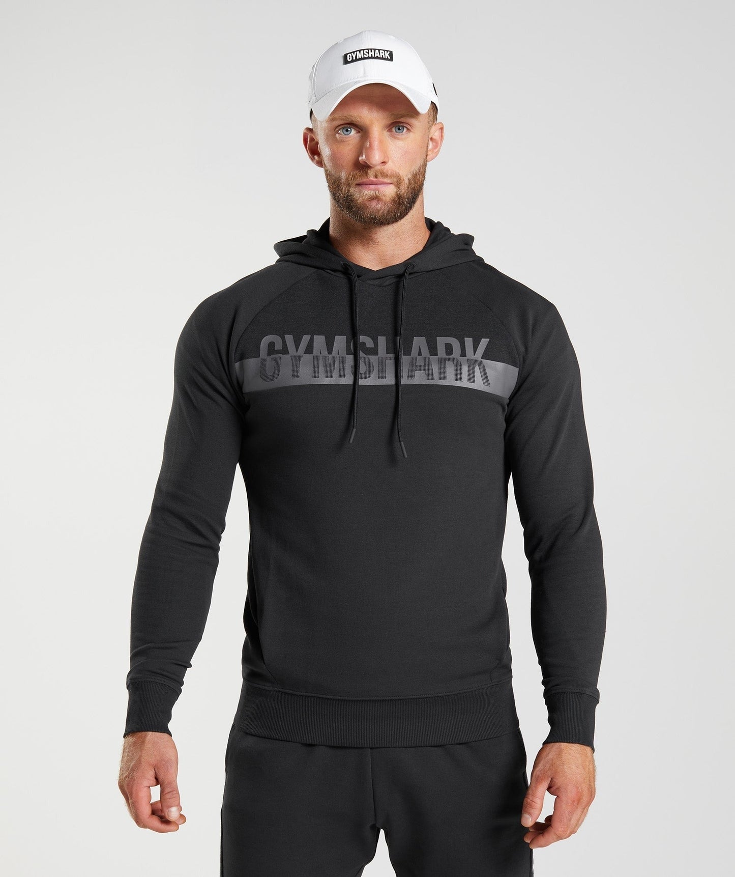 Gymshark Bold React Hoodie - Black