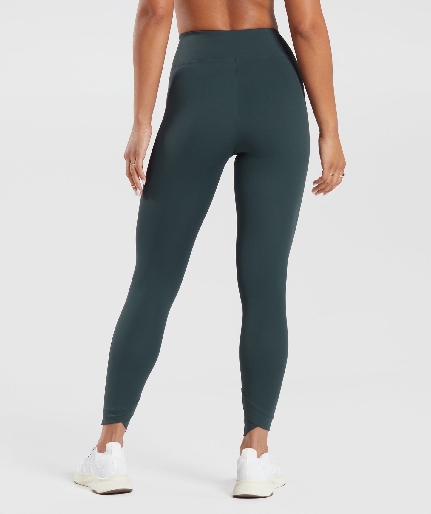Gymshark Crossover Leggings - Darkest Teal