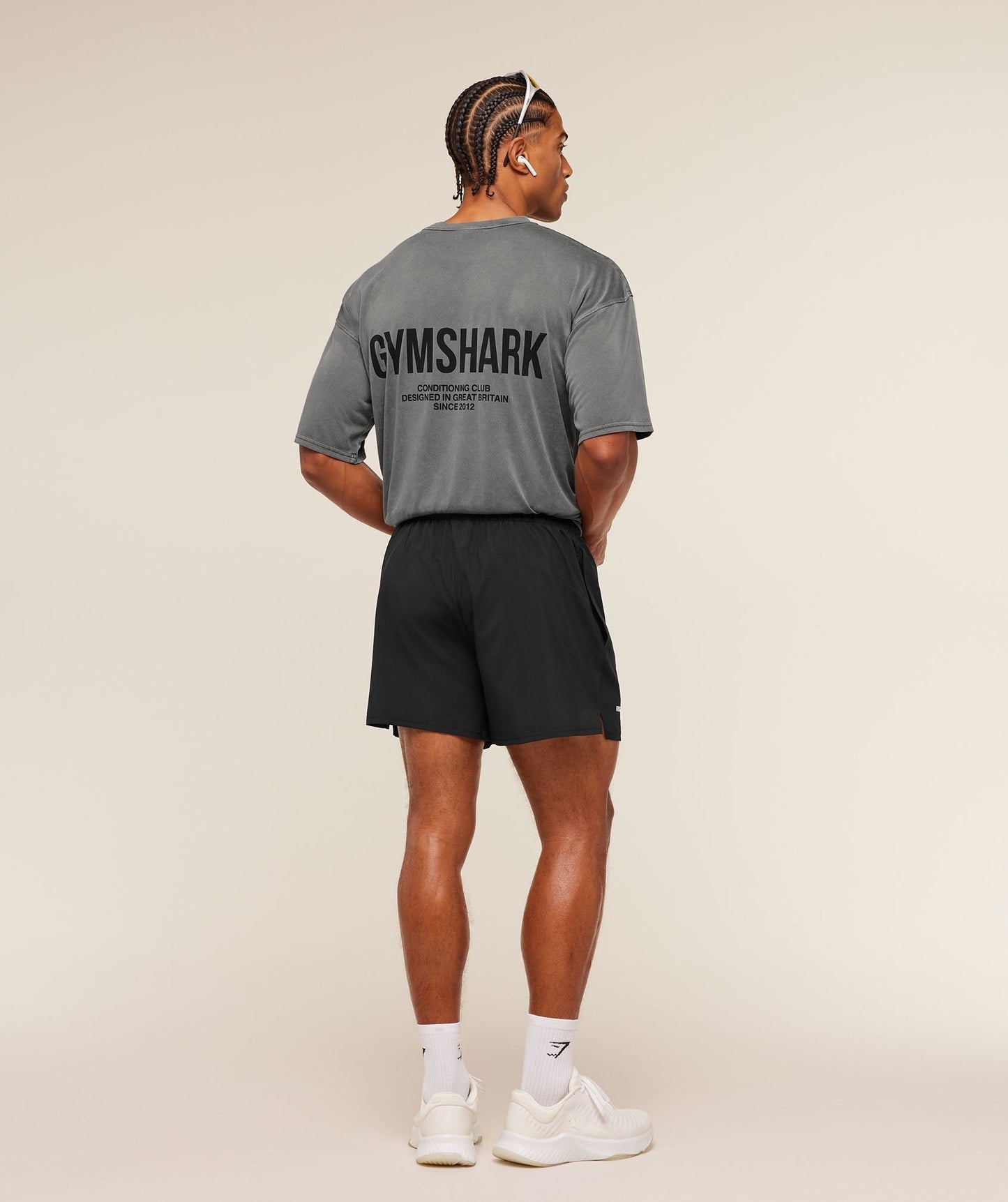 Gymshark Conditioning Club Washed T-Shirt - Black/Wash