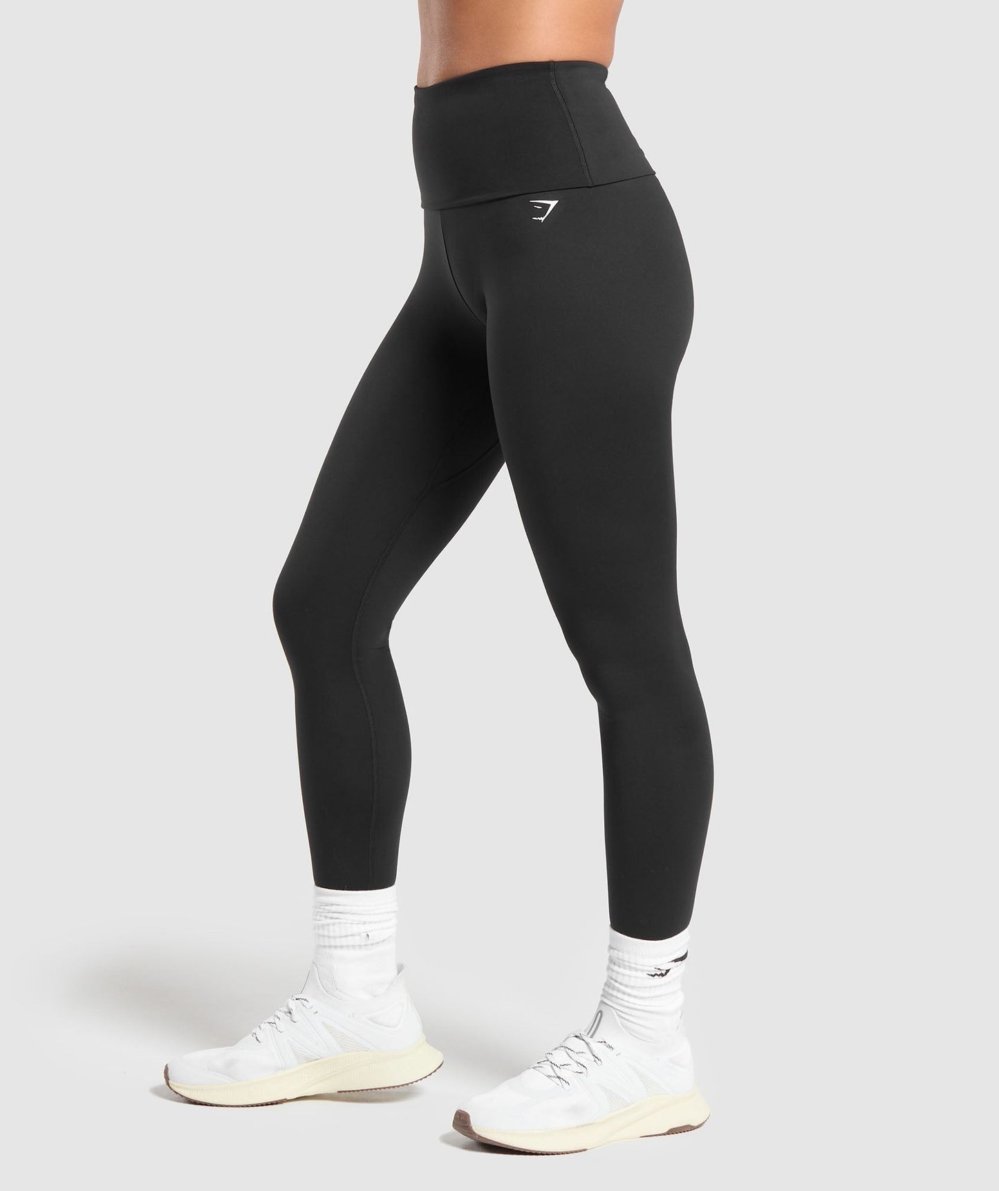 Gymshark Training Foldover Leggings - Black