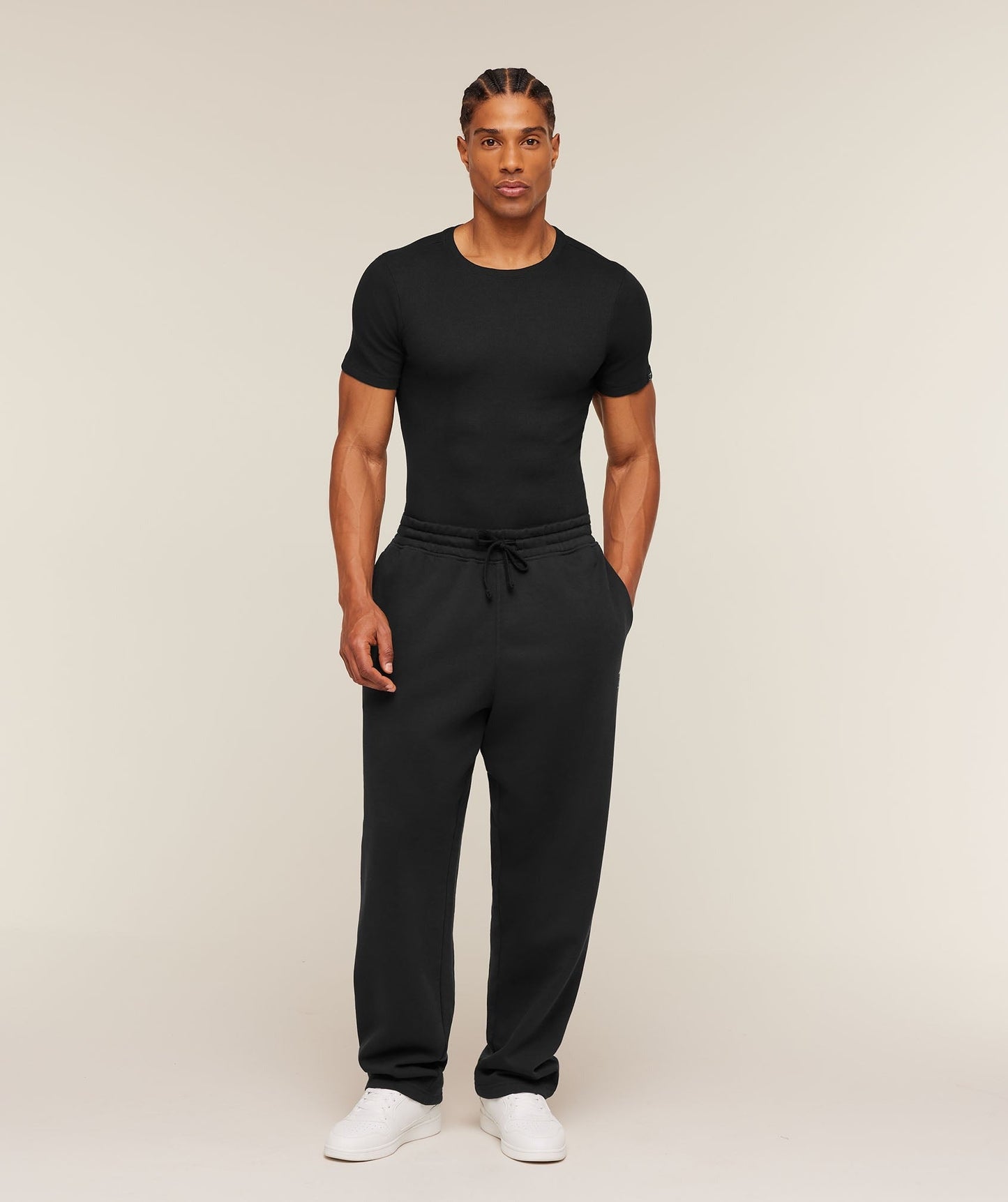 Gymshark Ribbed T-Shirt - Black