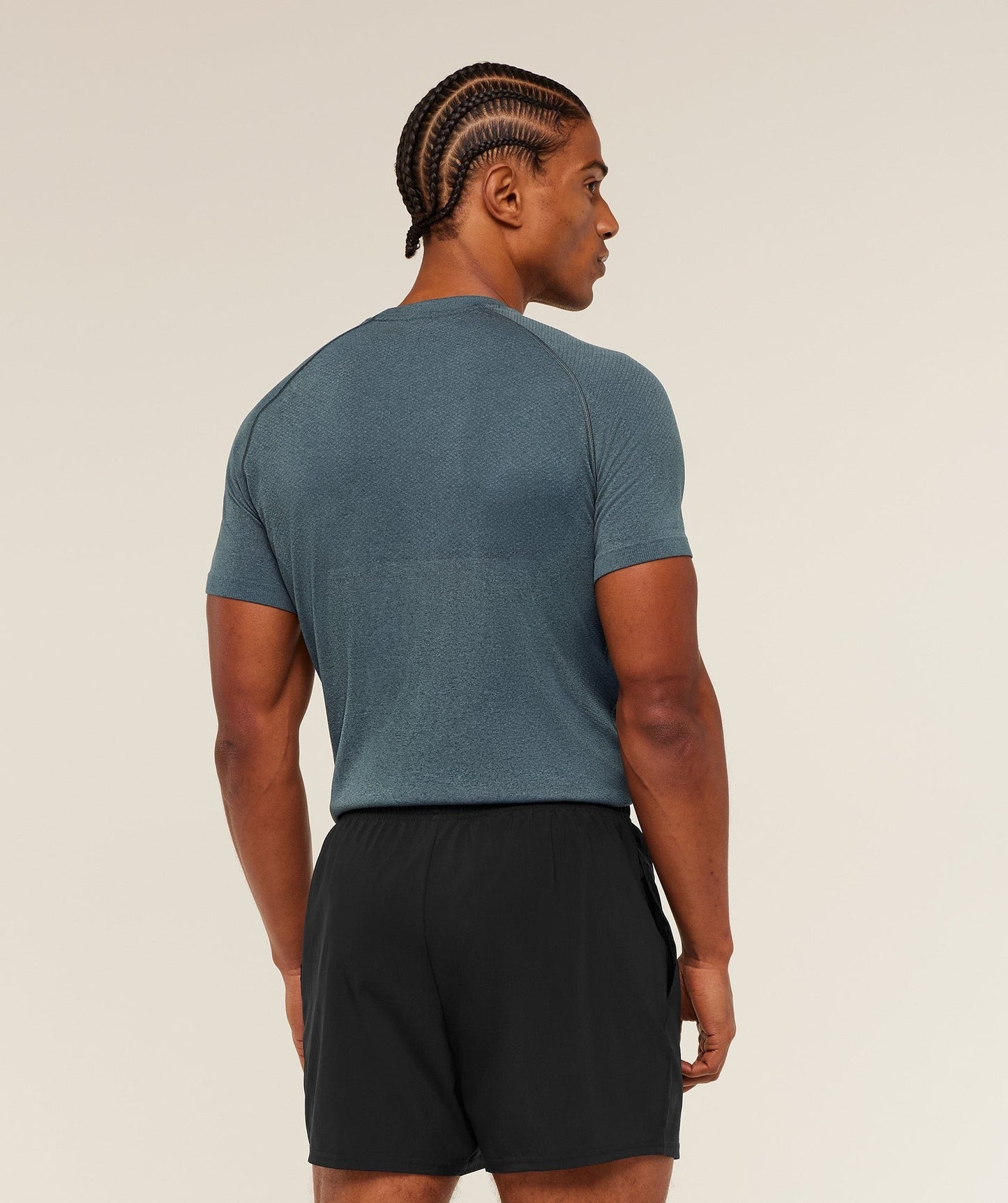 Gymshark Vital Seamless T-Shirt - Iron Blue / Stealth Blue