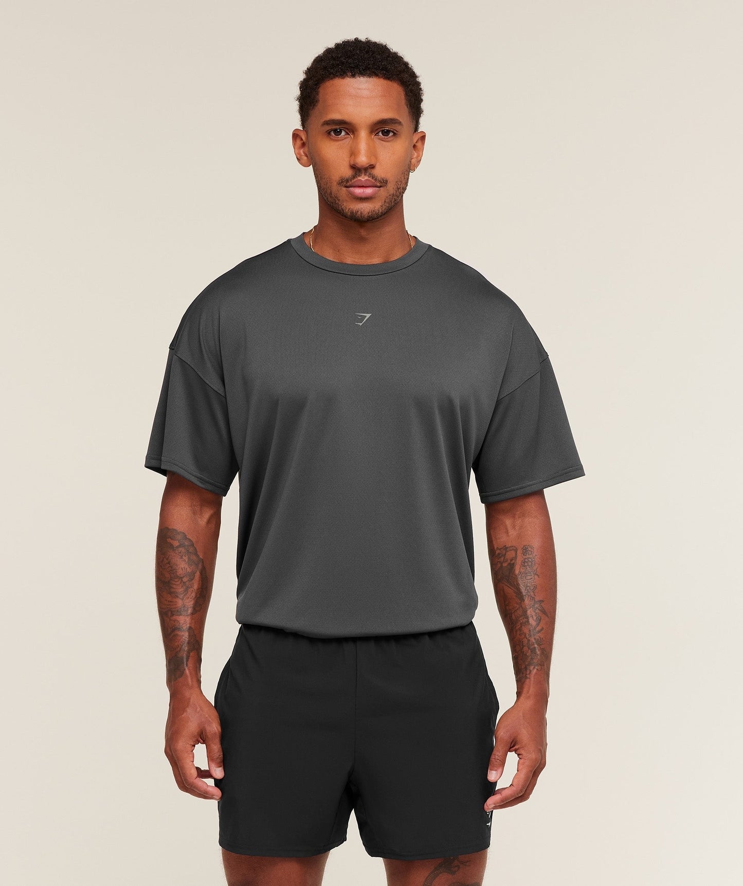 Gymshark Hybrid Athlete T-Shirt - Grey