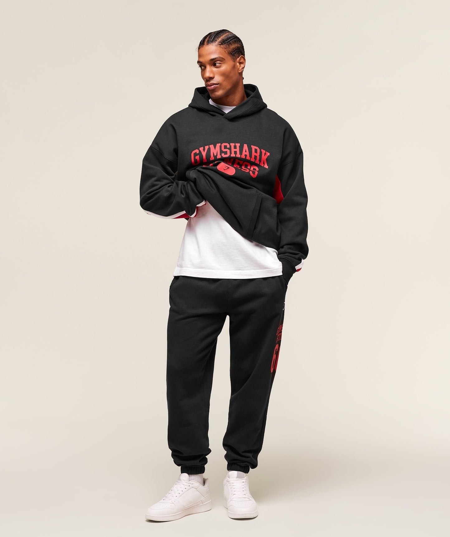 Gymshark Campus Hoodie - Black