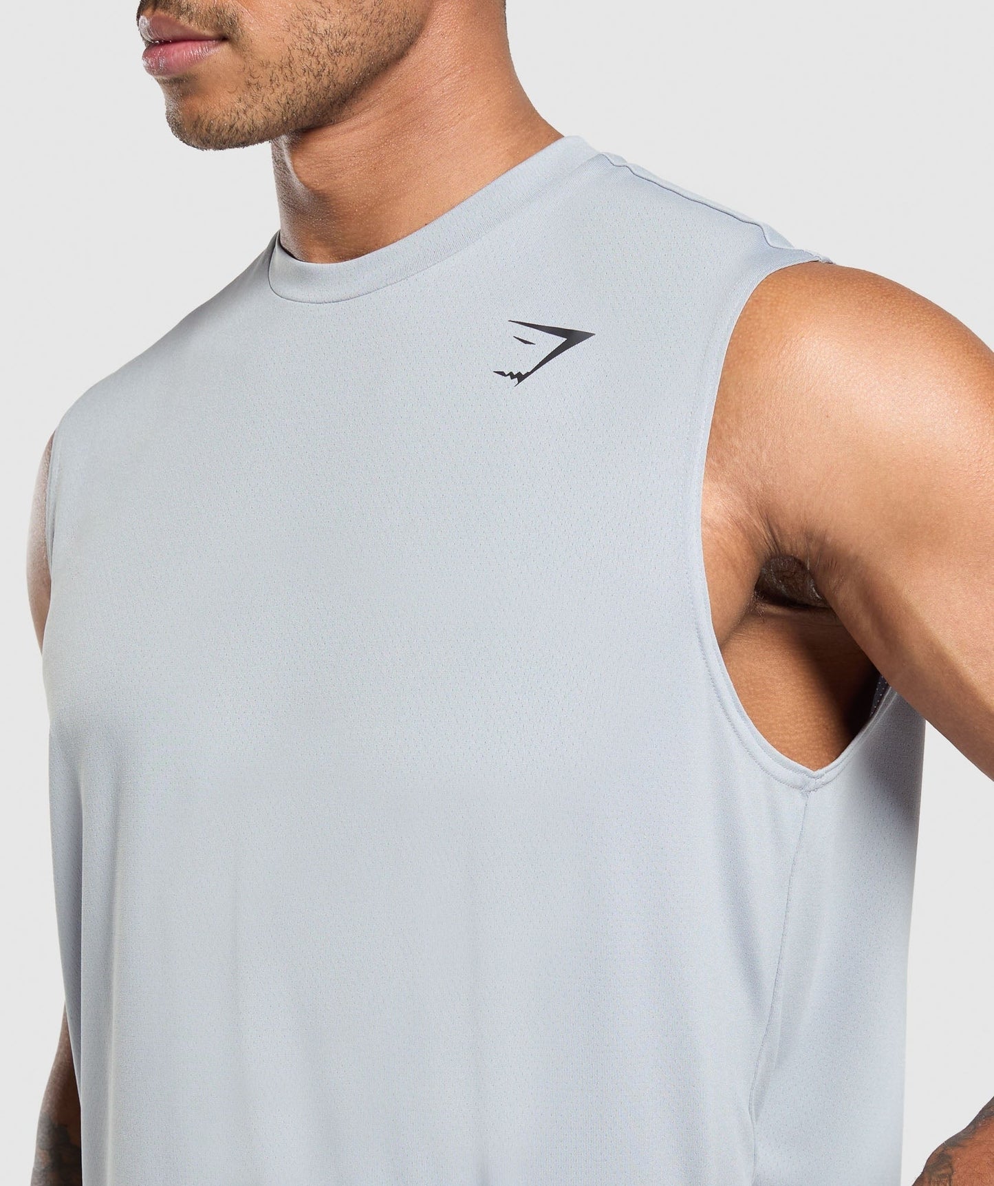 Gymshark Arrival Oversized Tank - Metal Purple