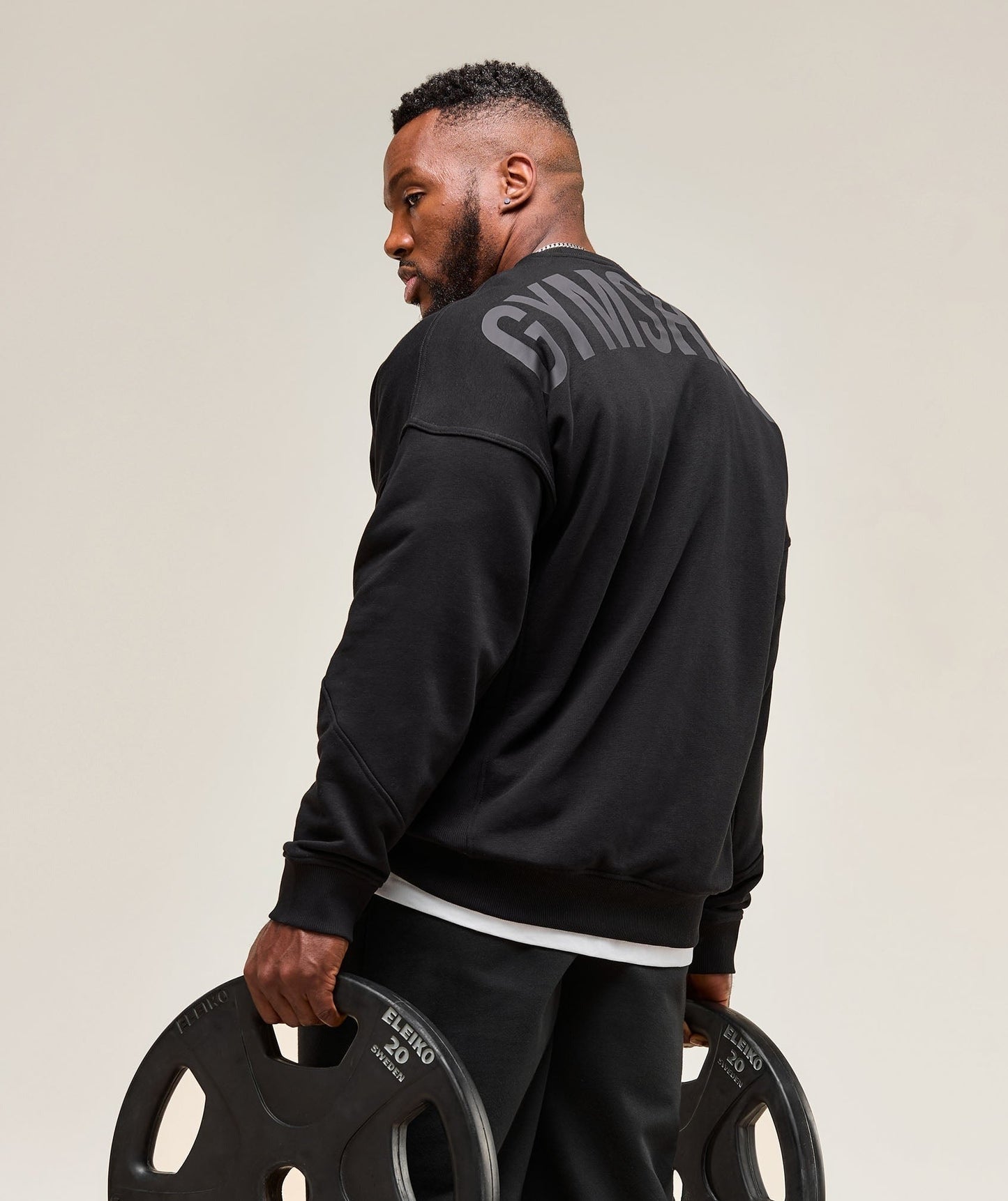 Gymshark Power Crew - Black