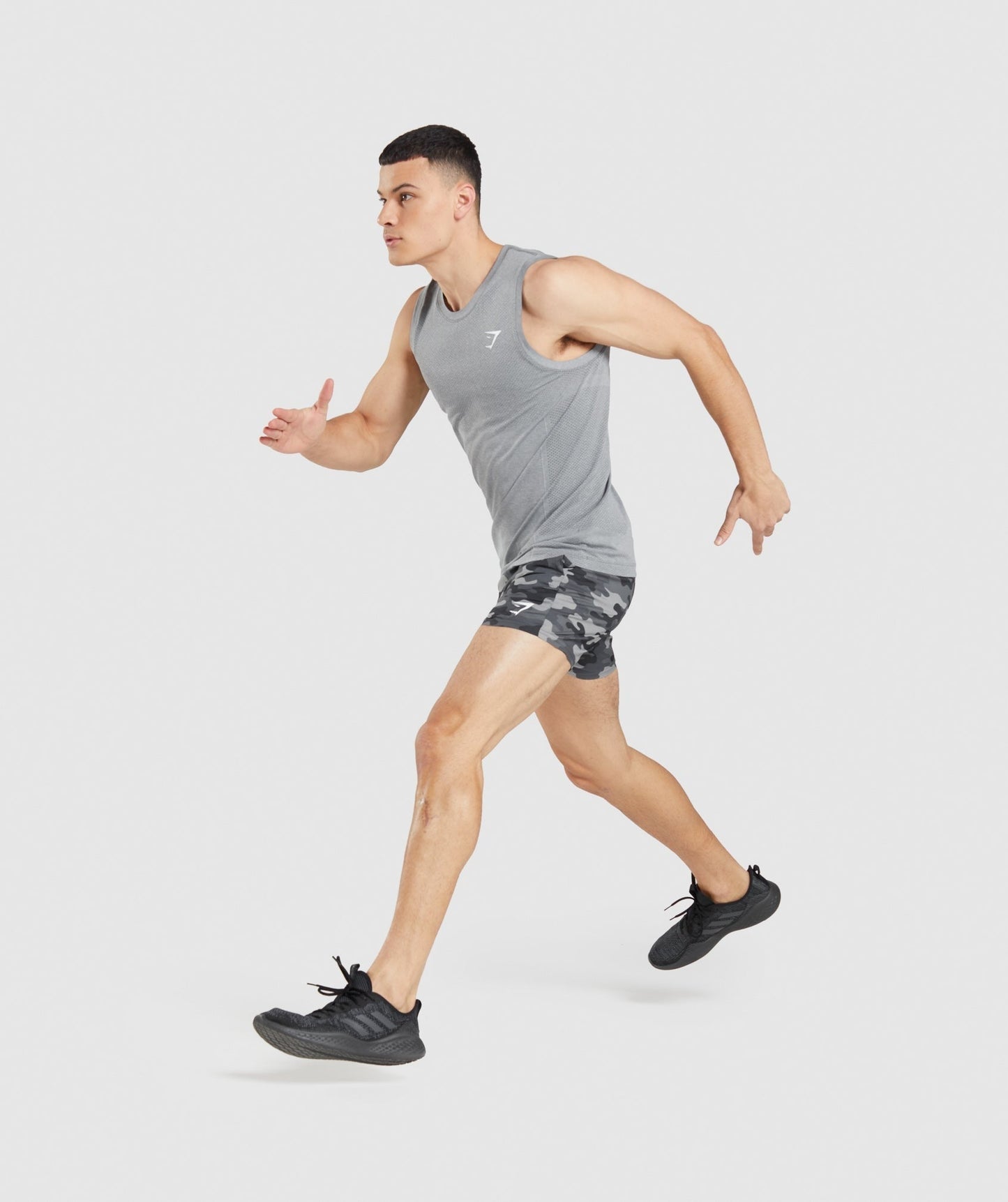 Gymshark Vital Light Tank - Charcoal Grey Marl