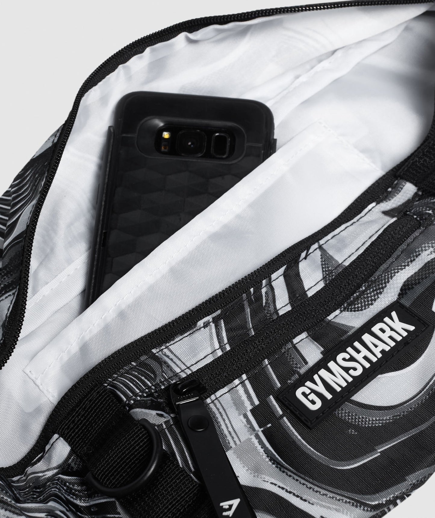 Gymshark Cross Body Bag - Black/White