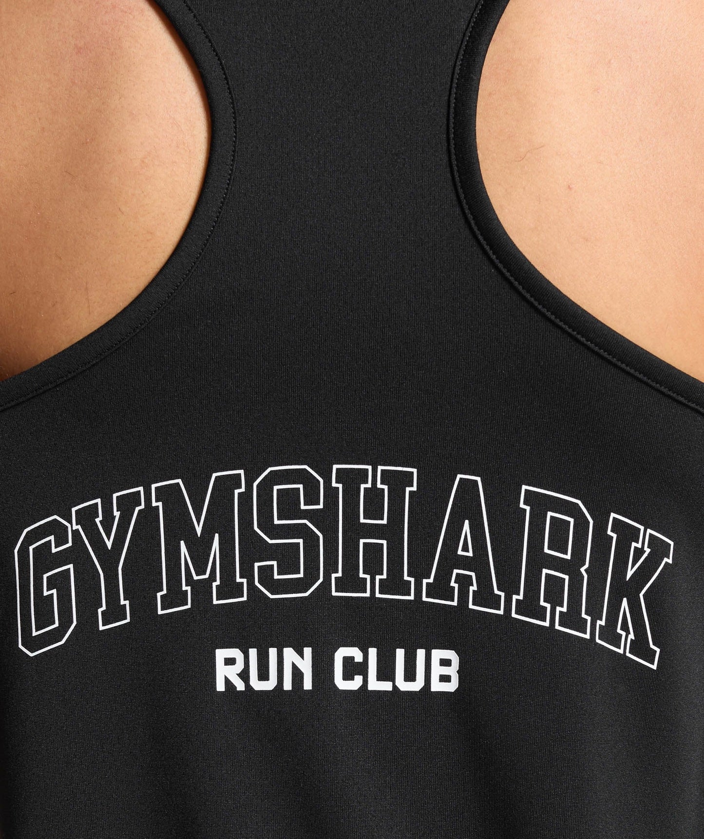 Gymshark Run Club Graphic Tank - Black