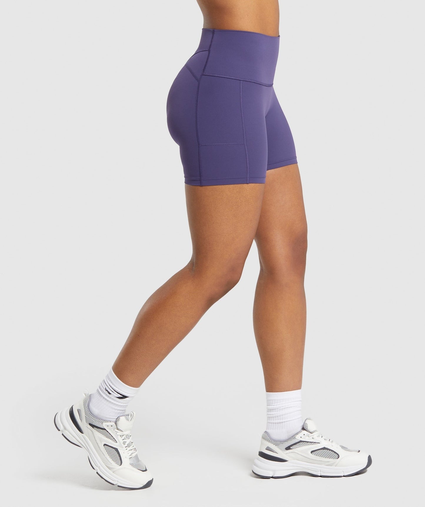 Gymshark GS x Anna Shorts - Galaxy Purple
