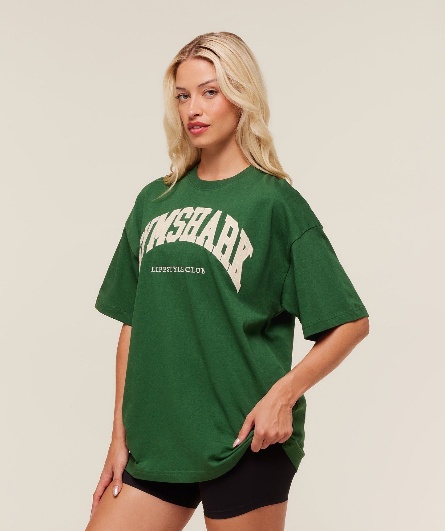 Gymshark Collegiate Graphic T-Shirt - Athletic Green