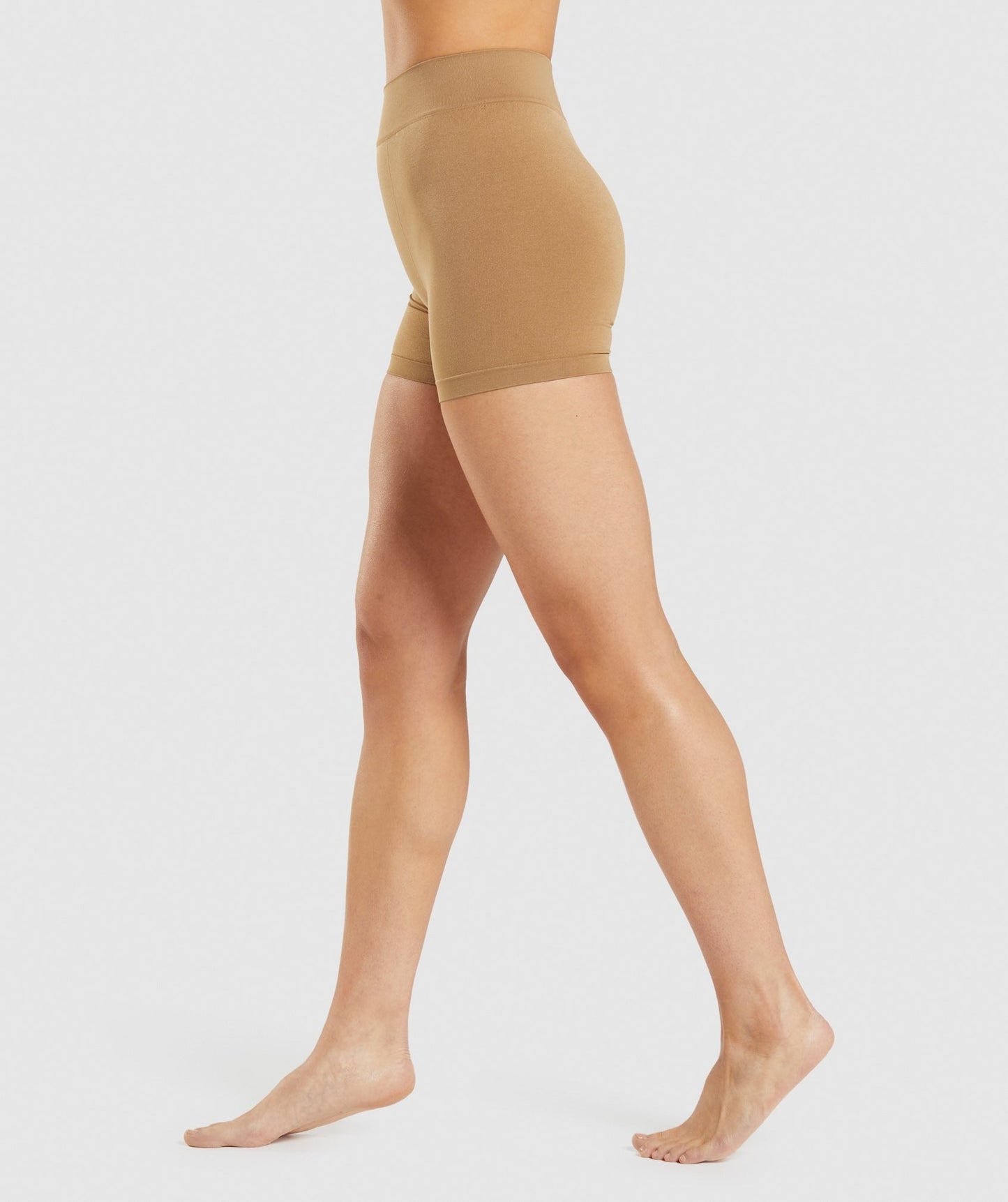 Gymshark Seamless Boxers - Golden Light Brown