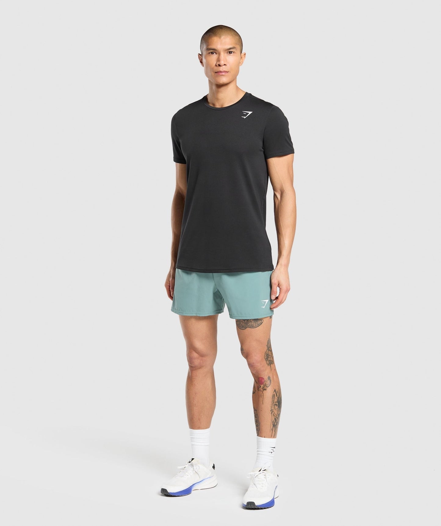 Gymshark Arrival 5" Shorts - Celeste Blue
