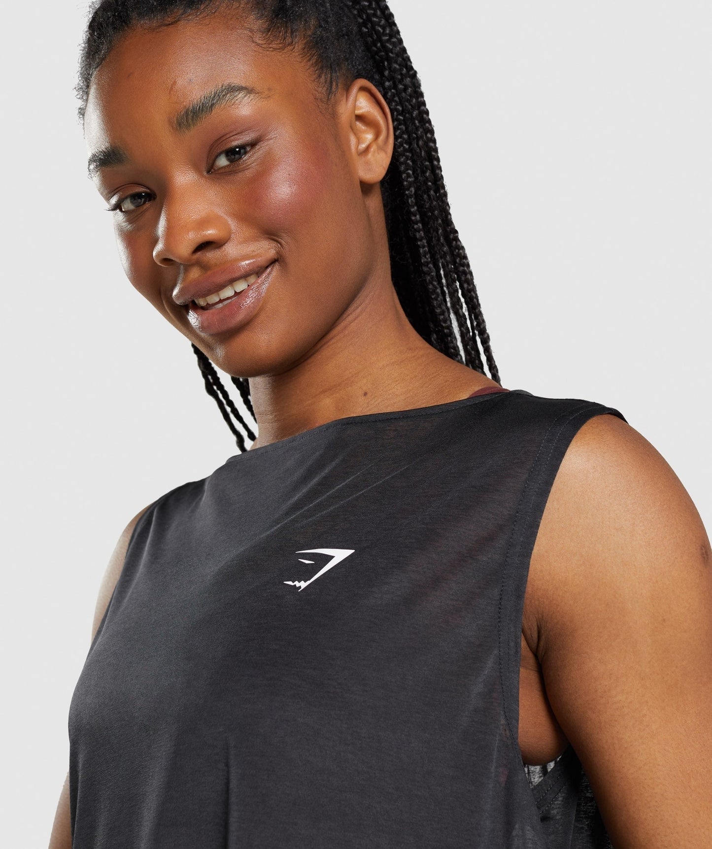 Gymshark Training Oversized Tank - Black