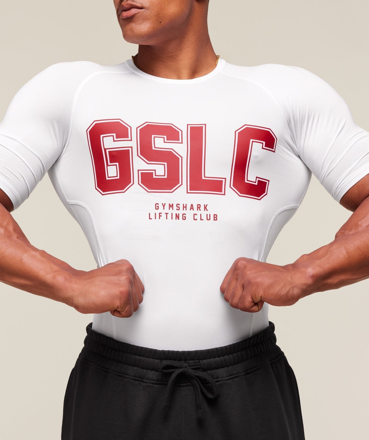 Gymshark GSLC Baselayer T-Shirt - White