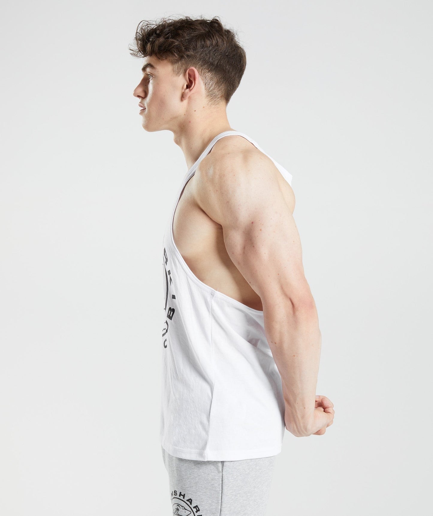 Gymshark Legacy Stringer - White