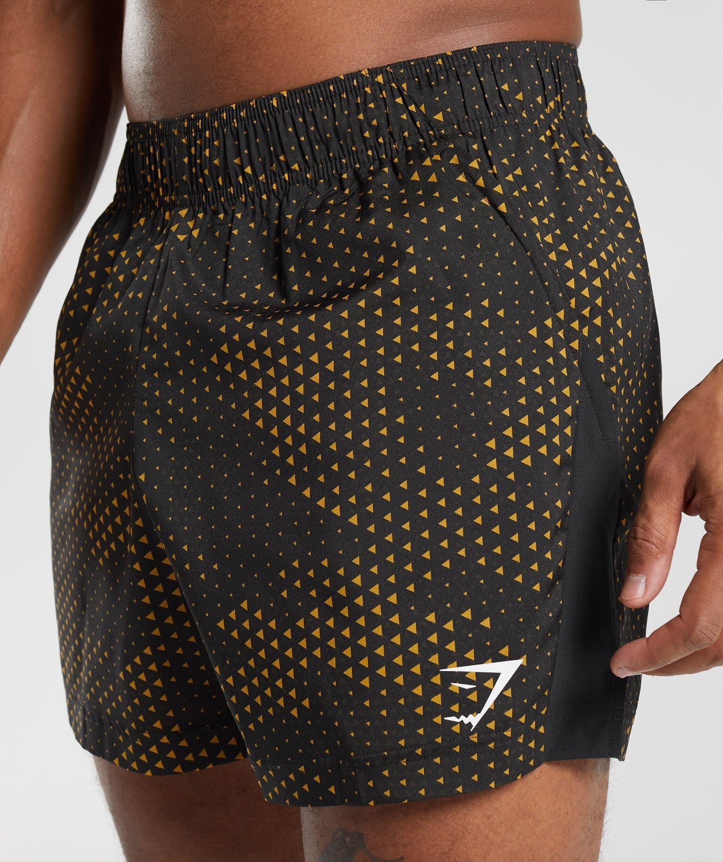 Gymshark Sport 5" Shorts - Turmeric Yellow Print
