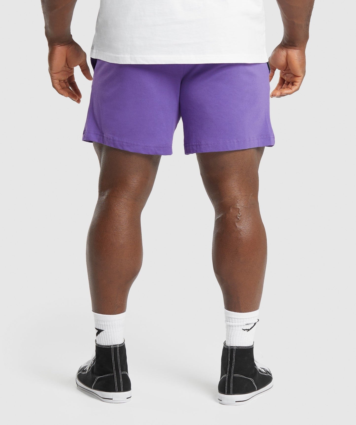 Gymshark Lightweight Jersey Shorts - Stellar Purple