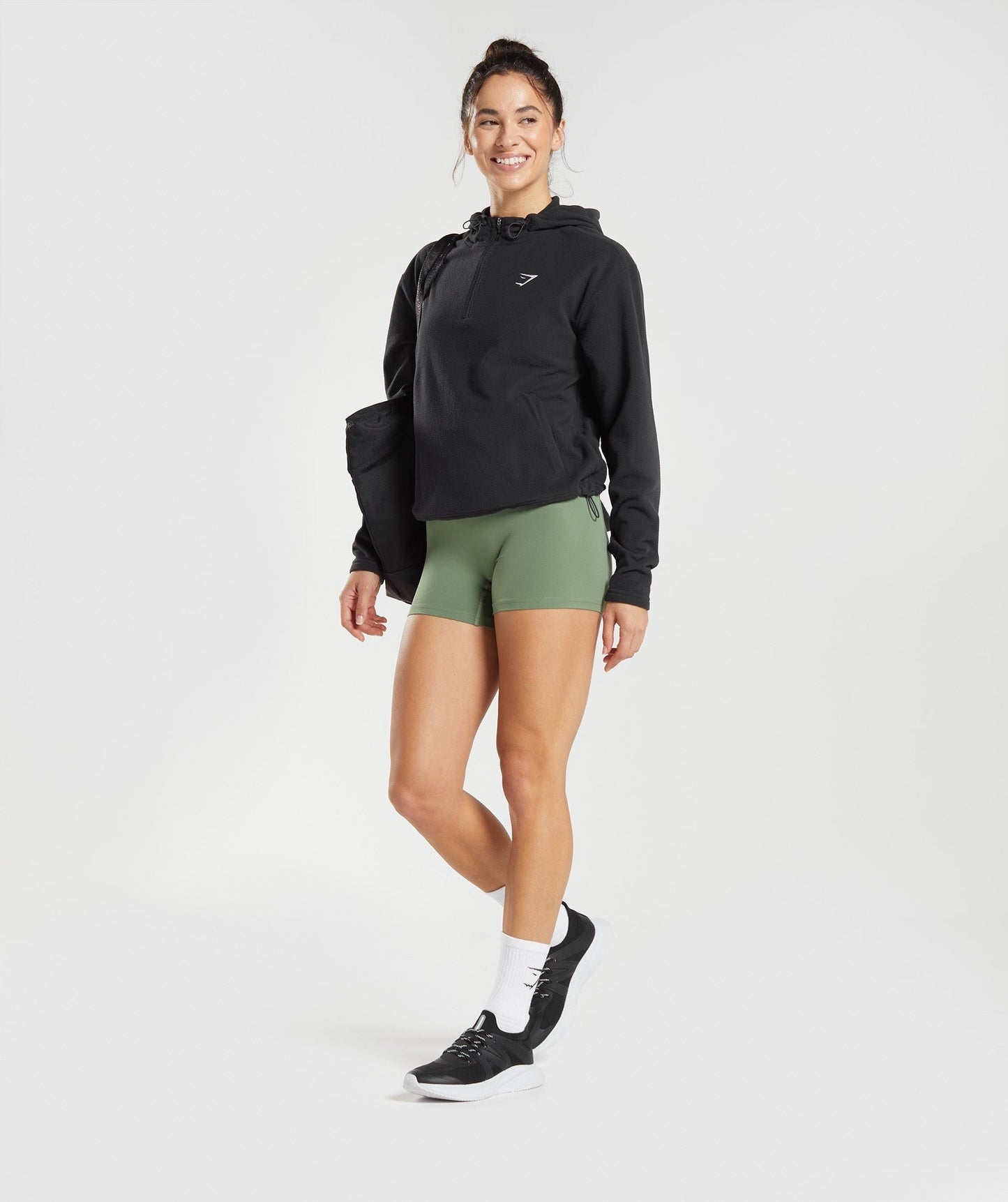Gymshark Training Fleece 1/4 Zip - Black