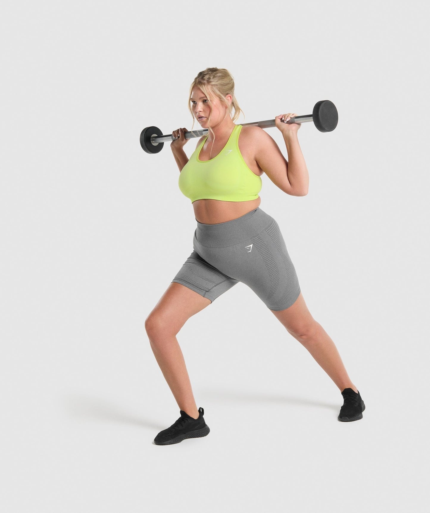 Gymshark Vital Seamless Shorts - Smokey Grey Marl