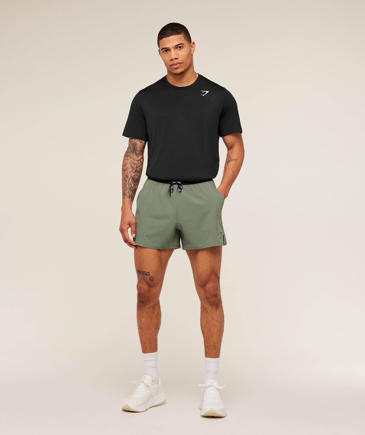 Gymshark Weekend 5" Shorts - GS Unit Green