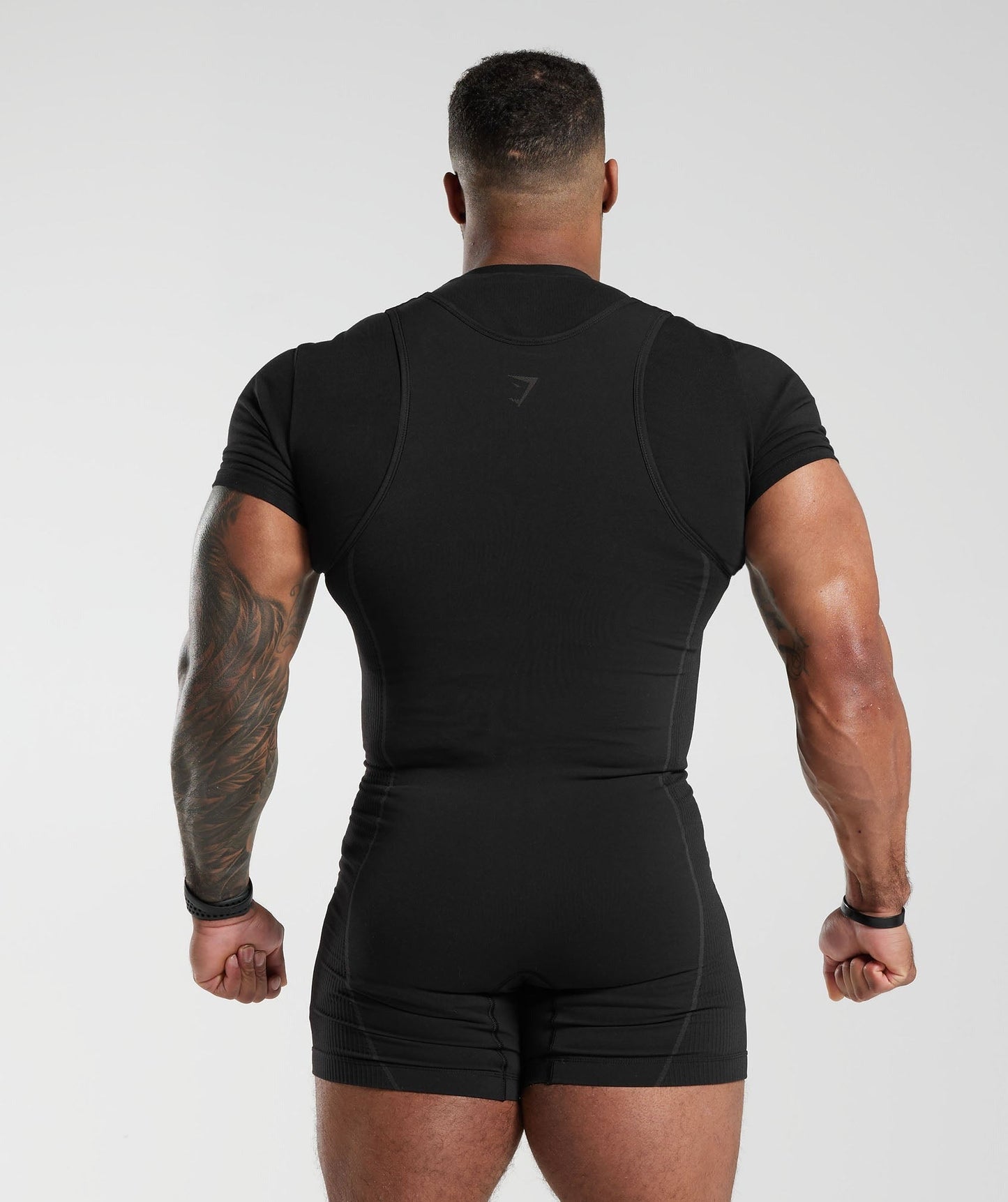Gymshark Seamless Singlet - Black/Charcoal Grey