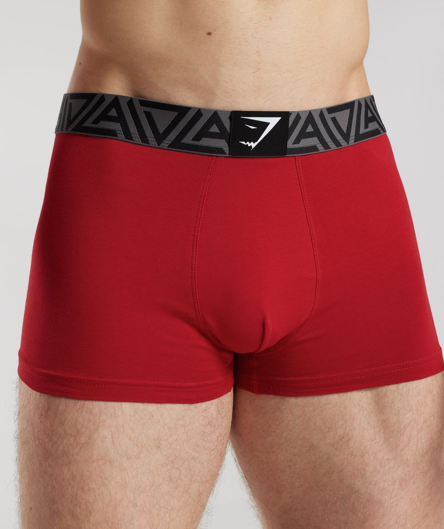 Gymshark GS x David Laid Boxers 1pk - Spark Red/Black