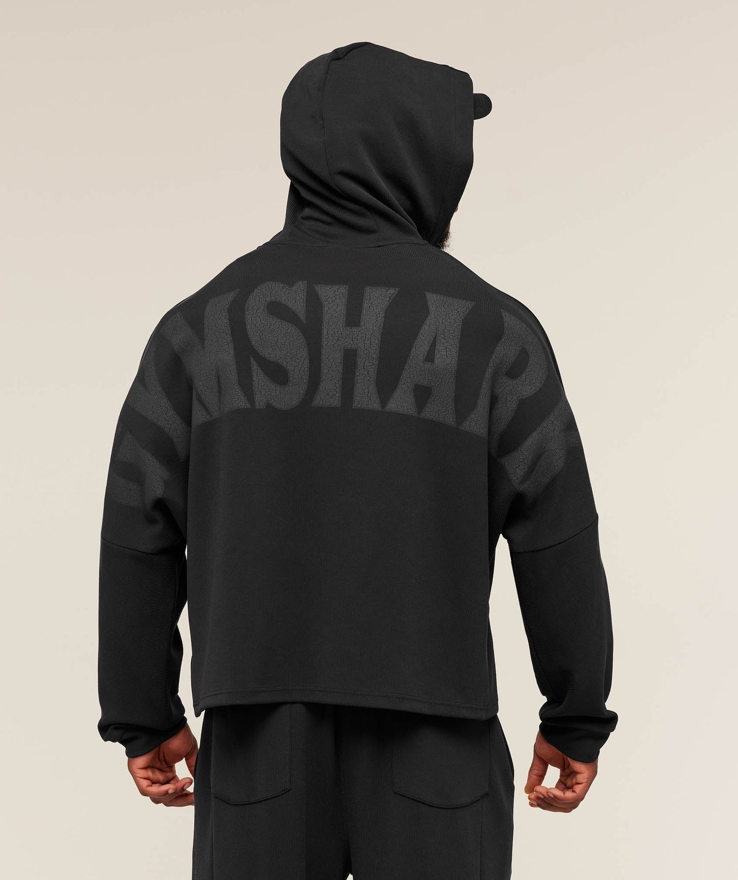 Gymshark Bodybuilding Zip Up Hoodie - GS Black