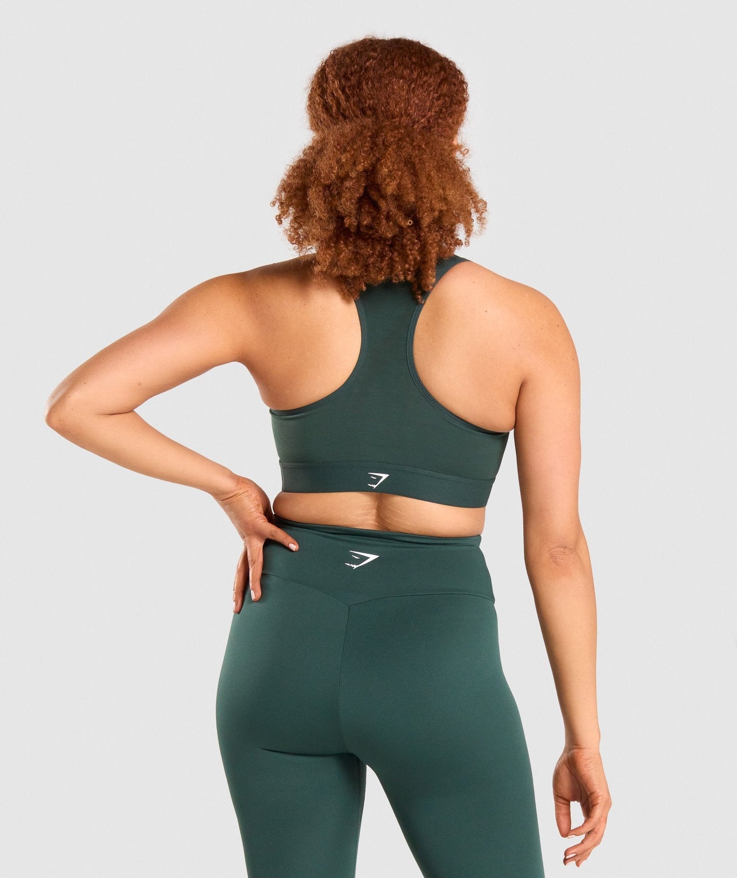 Gymshark Lightweight High Support Sports Bra - Dark Green