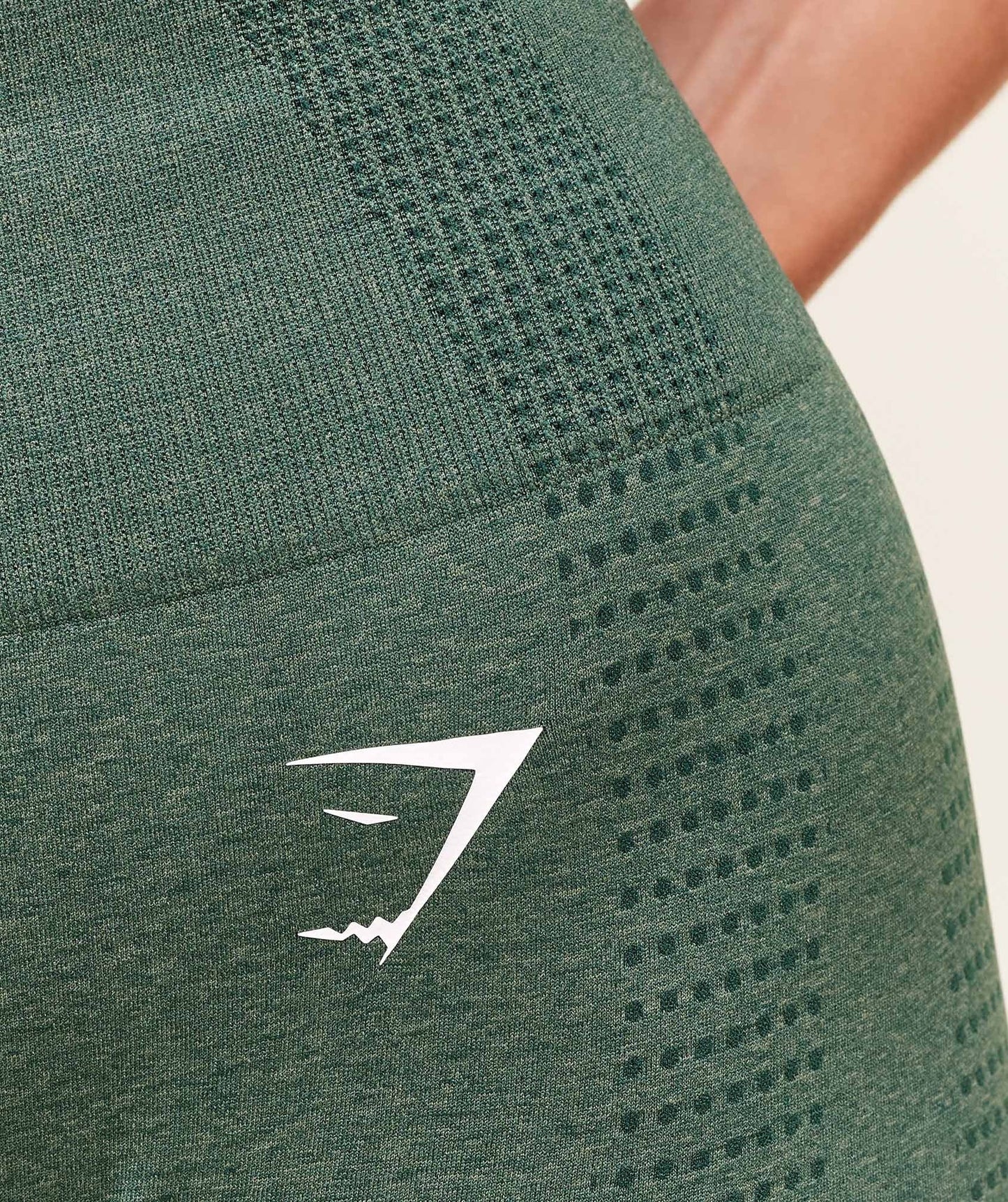 Gymshark Vital Seamless 2.0 Leggings - Dark Green Marl