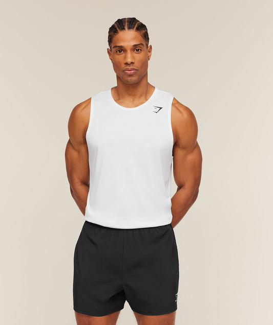 Gymshark Arrival Tank - White